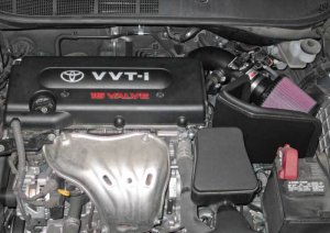 Toyota Camry Performance Air Intake - K&N Engineering - Typhoon Short Ram - `07-`09